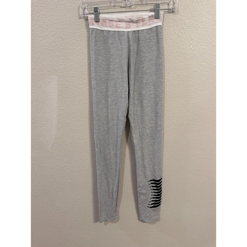 Savage X Fenty Gray Lounge Leggings X Small XS Athleisure Activewear
